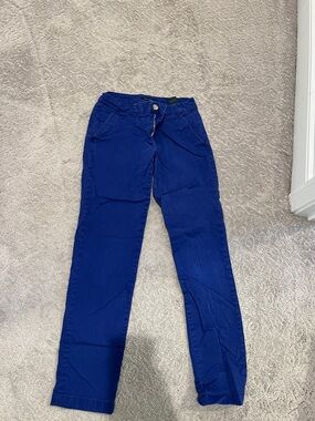Tommy Hilfiger Royal Blue Straight-Leg Pants